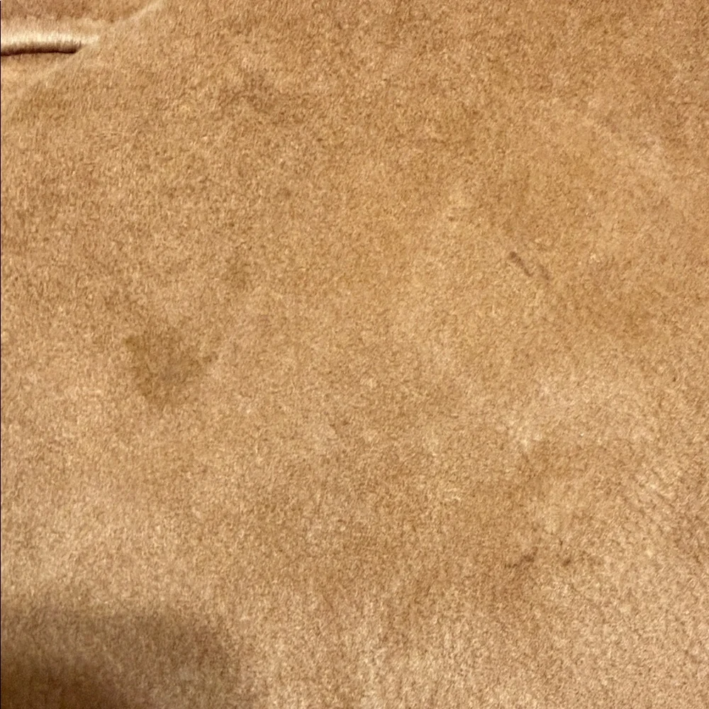Banana Republic Men’s Distressed Brown Suede Leather Zip-Up Jacket, Size Medium.